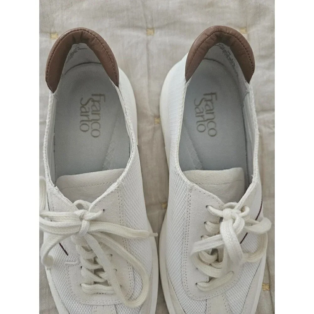 Franco Sarto Women's Lumiere Sneaker in Putty Size 8.5M - Picture 3 of 6
